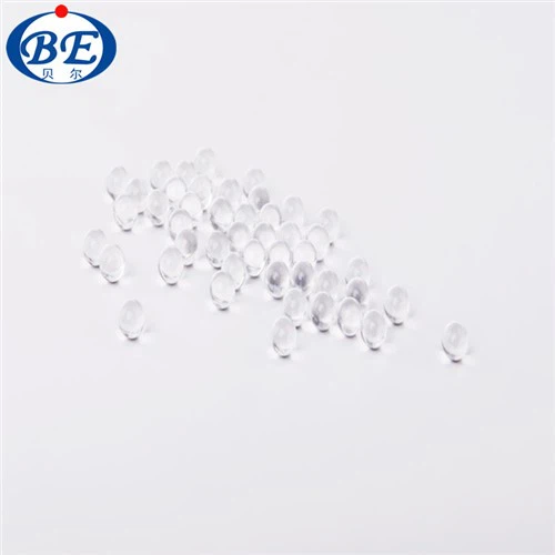 Perles de verre transparent 2mm