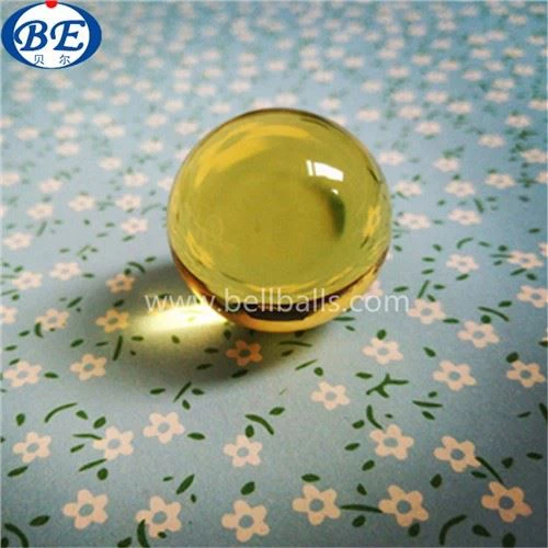 Boule de cristal jaune