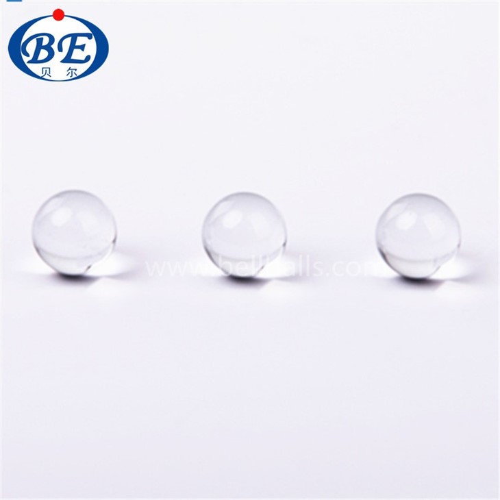 transparent glass ball
